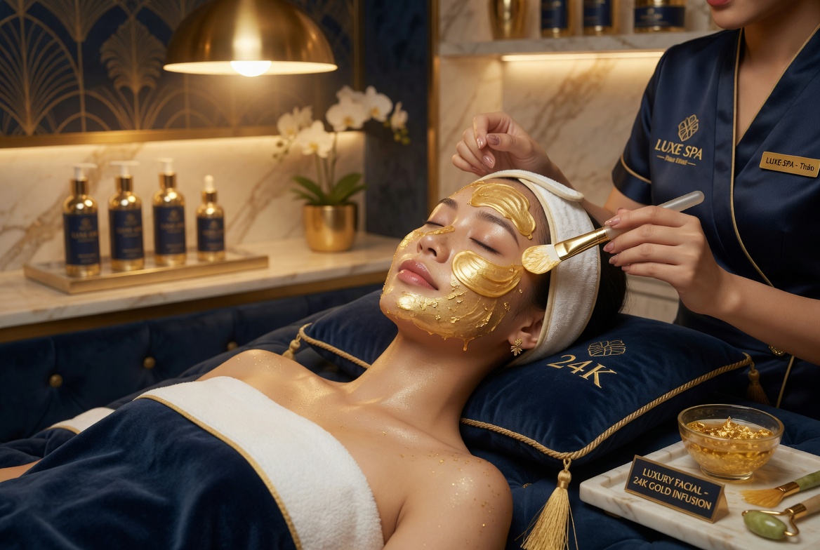 Facial Luxury Gold 24K